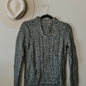 Mock Neck Cozy Thick Sweater